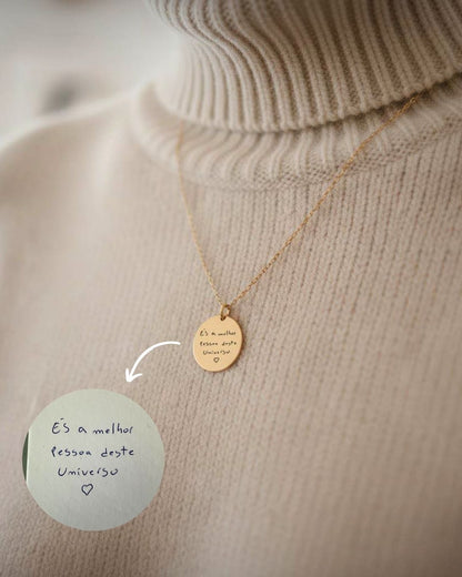 Necklace W/ Custom Drawings or Texts