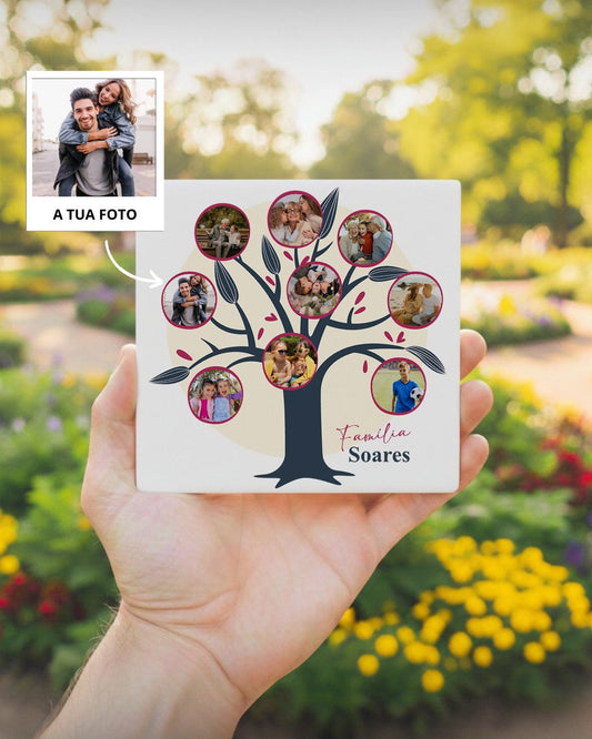Azulejo Árvore Genealógica Personalizado