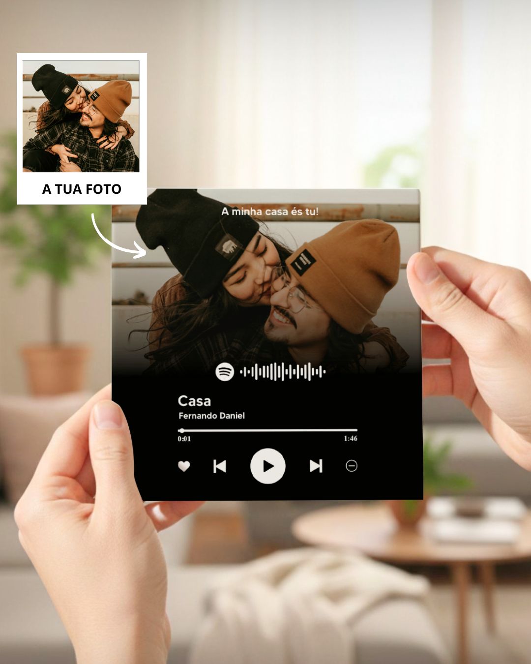 Azulejo Spotify Full Frame Personalizado