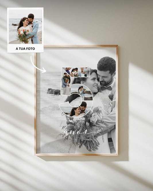 Cuadro Aniversario de Noviazgo/Matrimonio - 1, 2, 5 y 10 años