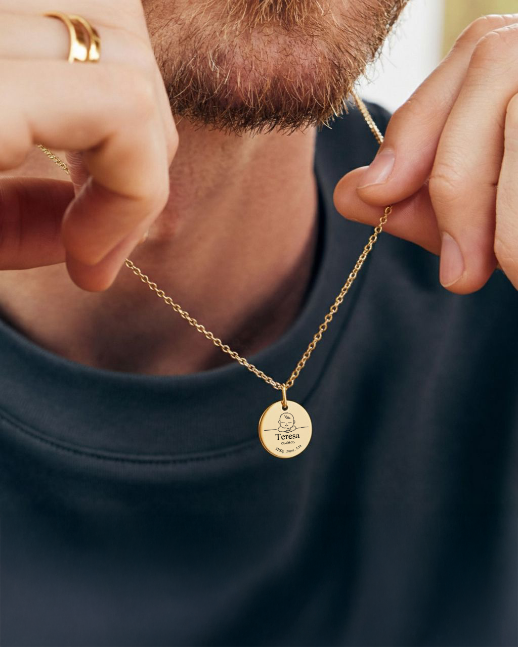 Colar Memória de Nascimento Personalizado