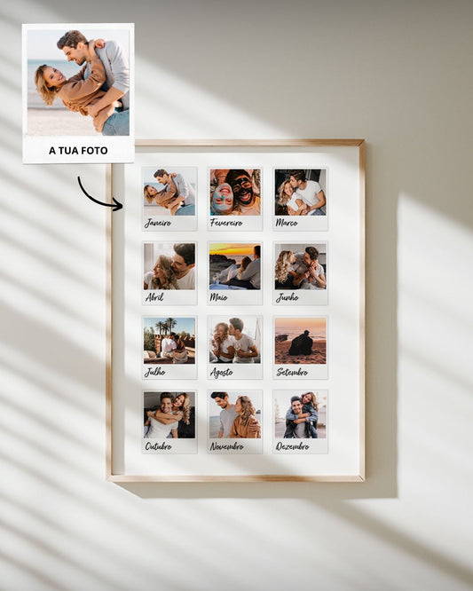 2.102. Cuadro 12 Meses c/ 12 Fotografías