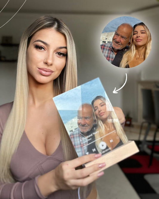 capa:avos | Placa Spotify Player Personalizável c/ Fotografia Completa — presente para os Avós