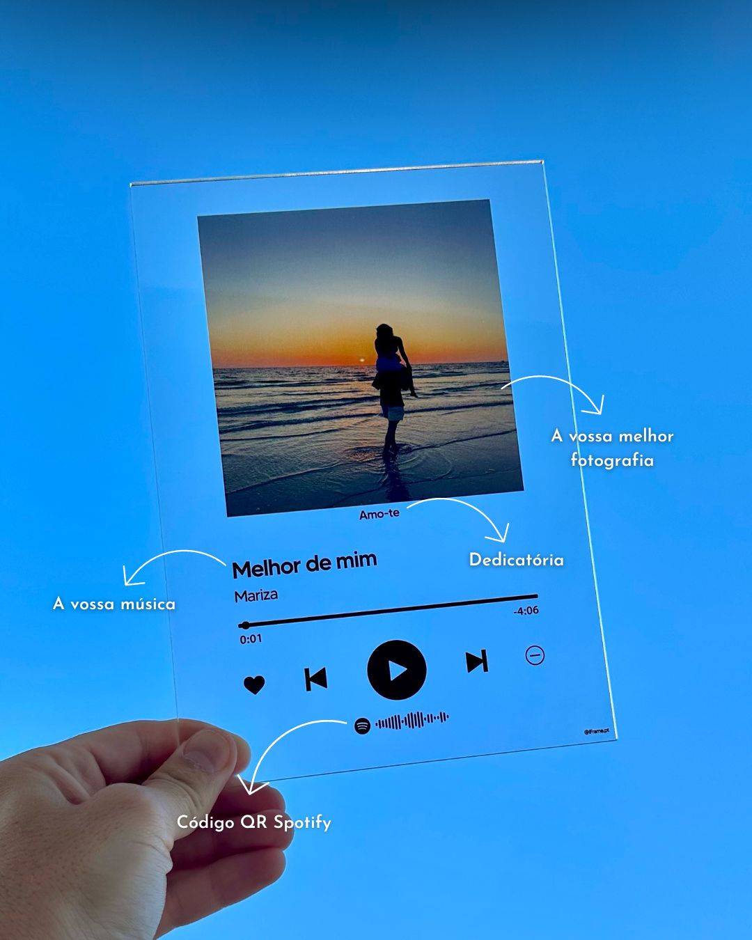 Lámpara Spotify Personalizable (Foto y Música)
