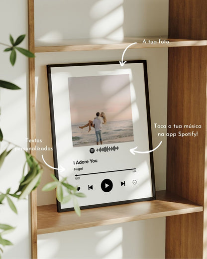 Cuadro Reproductor de Spotify Personalizable