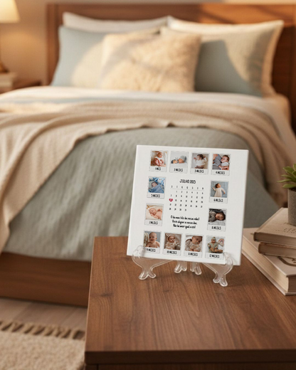 Azulejo Calendário c/ 12 Fotografias