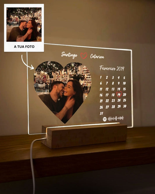 Placa Dia Especial no Calendário - Personalizado