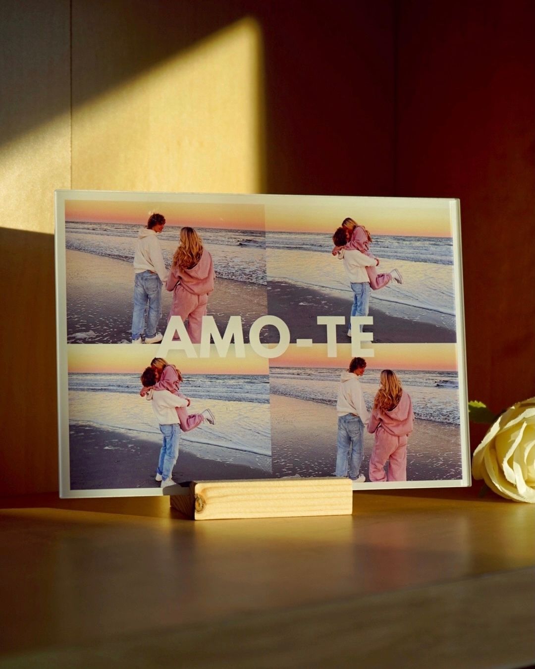 Lámpara "Te amo" Personalizable - Día de los Enamorados