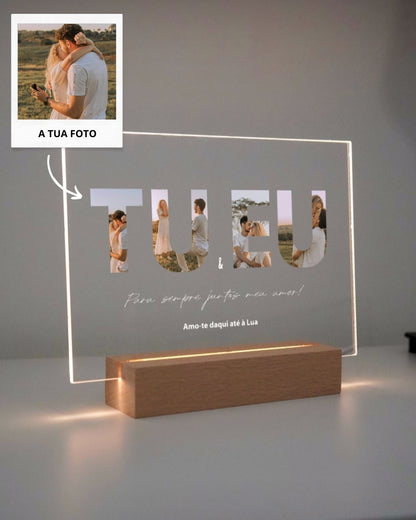 Lámpara "Tú & Yo" Personalizable