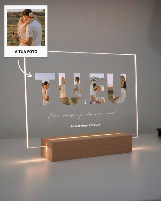 Custom Lamp "Tu & Eu"