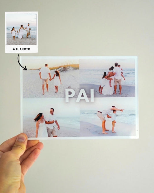 Lámpara "Papá" Personalizable - Día del Padre