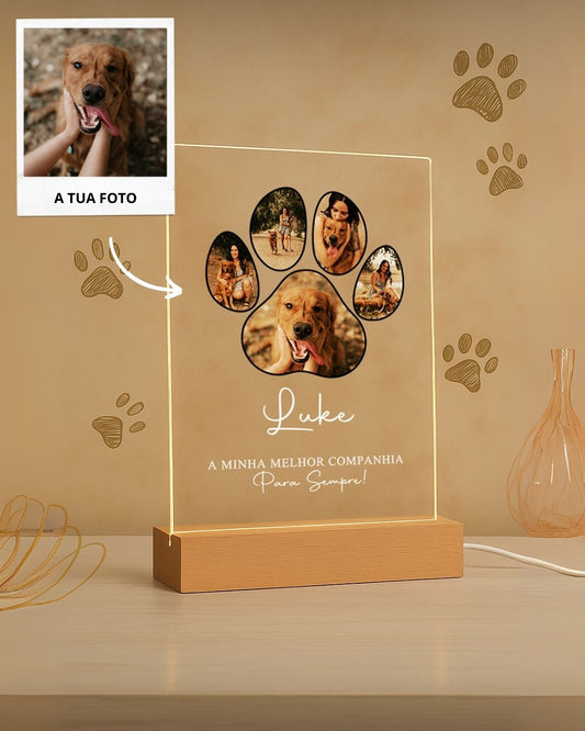 Lámpara Pata de Animal c/ 5 Fotografías