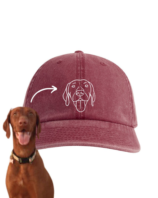 Custom Hard-Drawn Portrait Hat