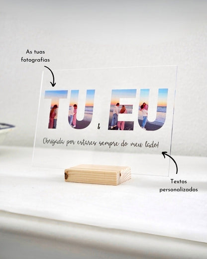 Lámpara "Tú & Yo" Personalizable