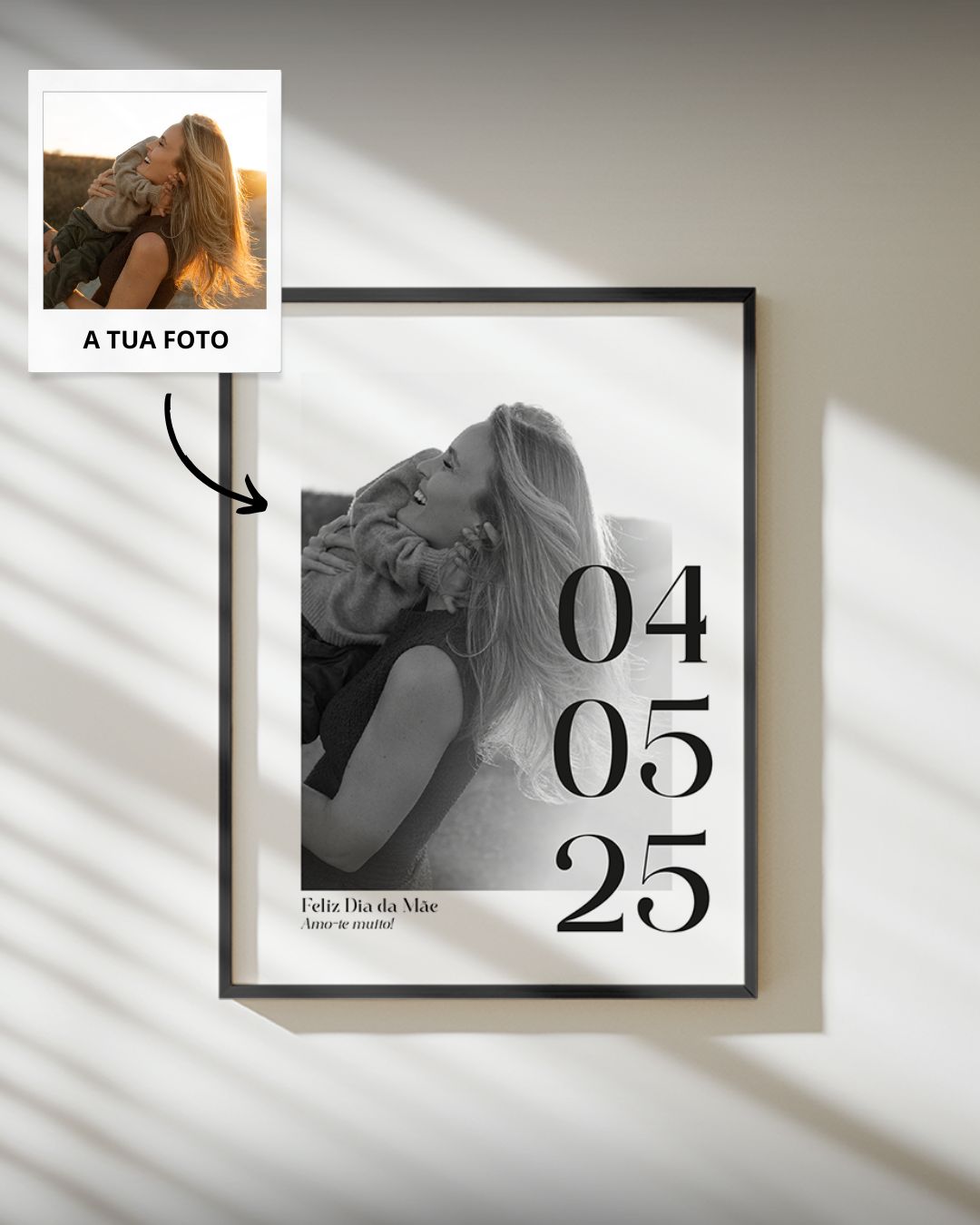 Custom Frame Photo and Special Date