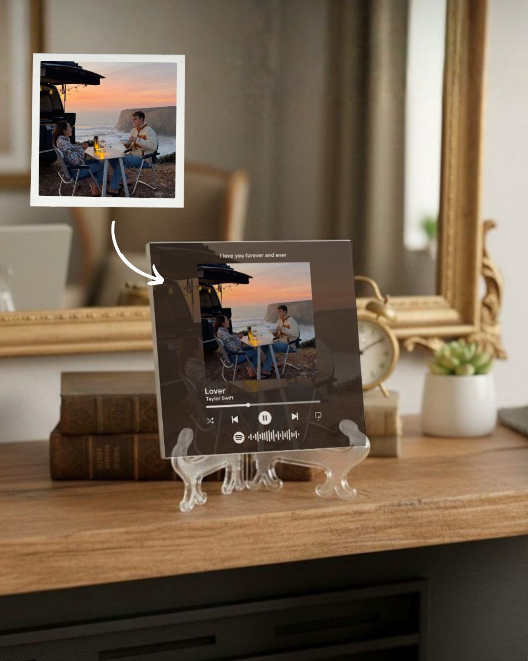 Custom Spotify Player Tile - Full Frame