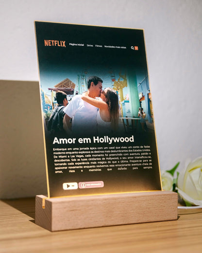 Custom Netflix Plaque