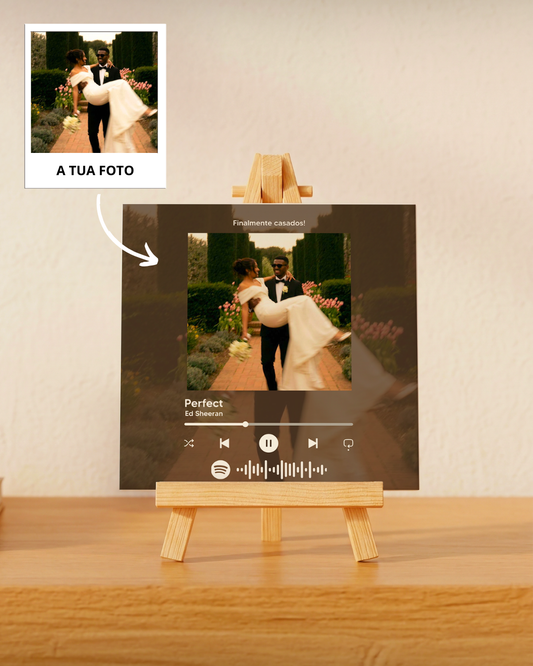 Azulejo Spotify Player - Full Frame Personalizado