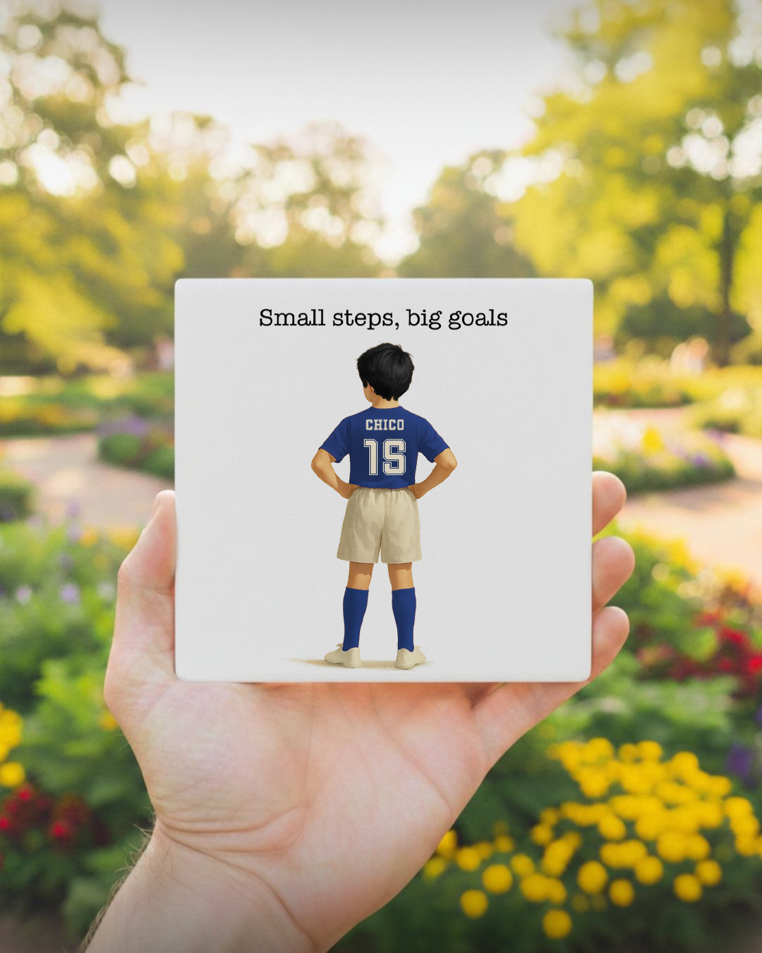 Azulejo Jogador de Futebol Personalizável