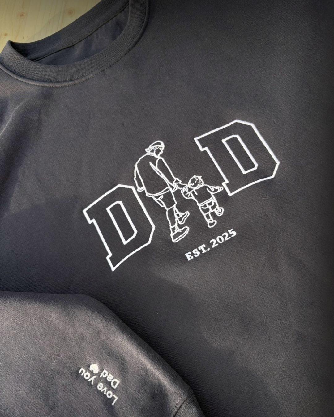 Custom Sweat DAD w/ Line Art Portrait