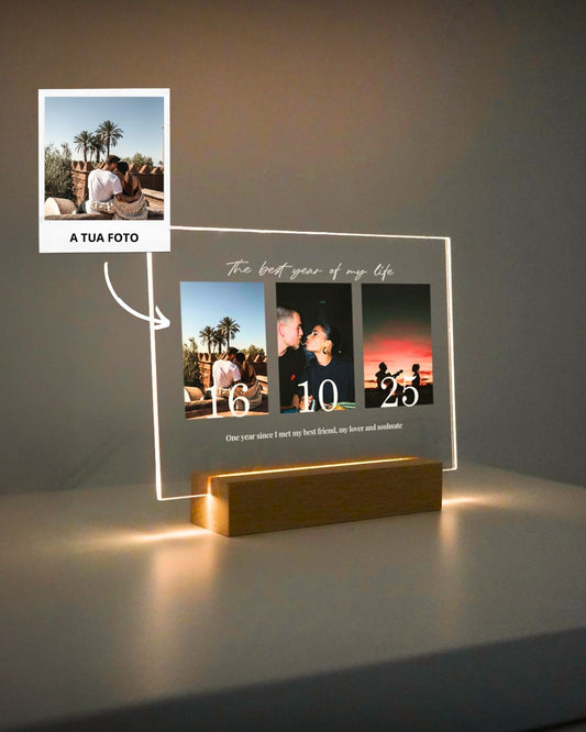 Lámpara Home con Mapa Personalizable