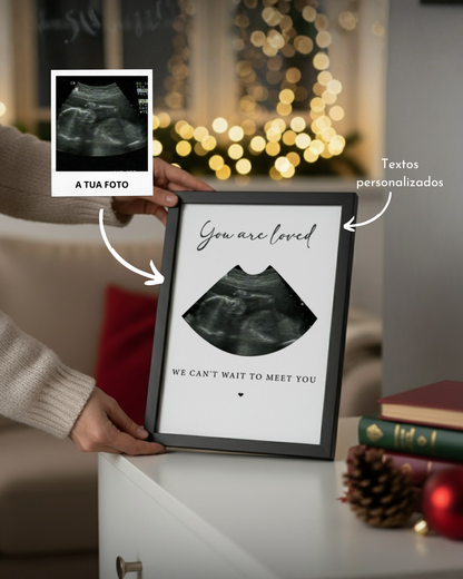 Cuadro del Primer Año con 12 Fotografías