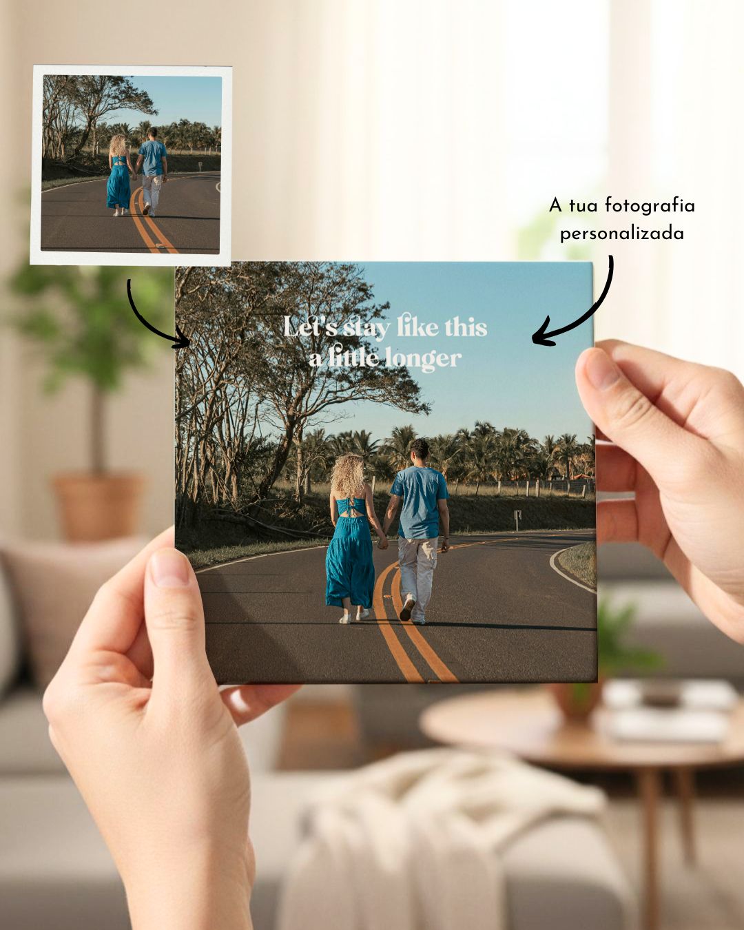 Azulejo c/ Foto & Texto Personalizado