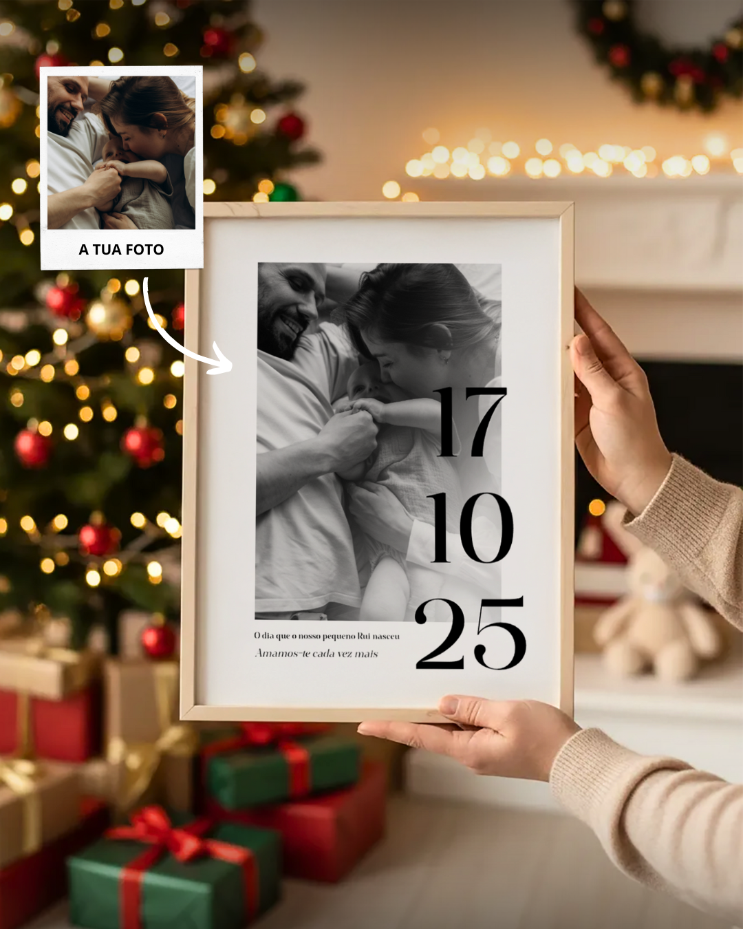 Custom Frame Photo and Special Date