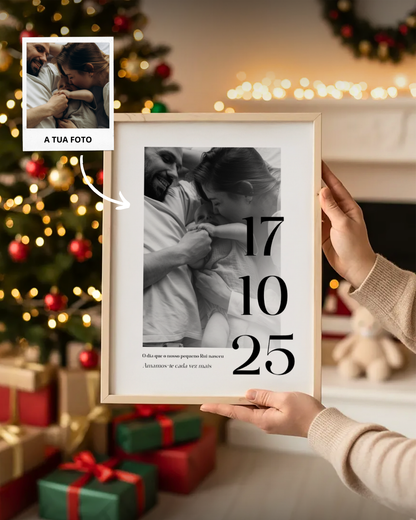 Custom Frame Photo and Special Date