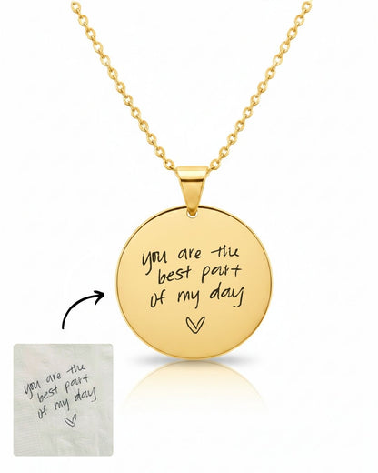 Necklace W/ Custom Drawings or Texts
