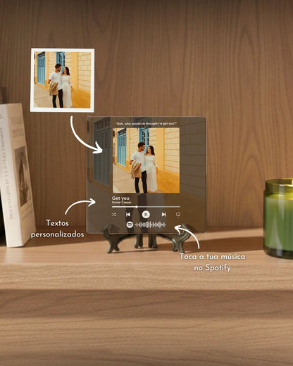 Custom Spotify Player Tile - Full Frame
