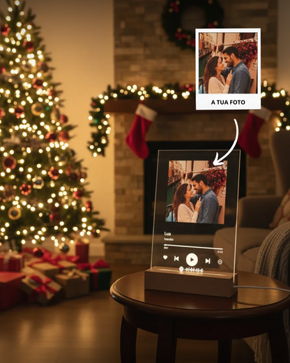 Lámpara Spotify Personalizable (Foto y Música)