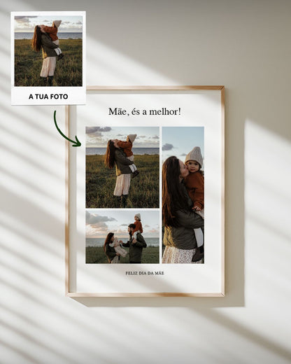 Cuadro con 3 Fotografías Personalizado