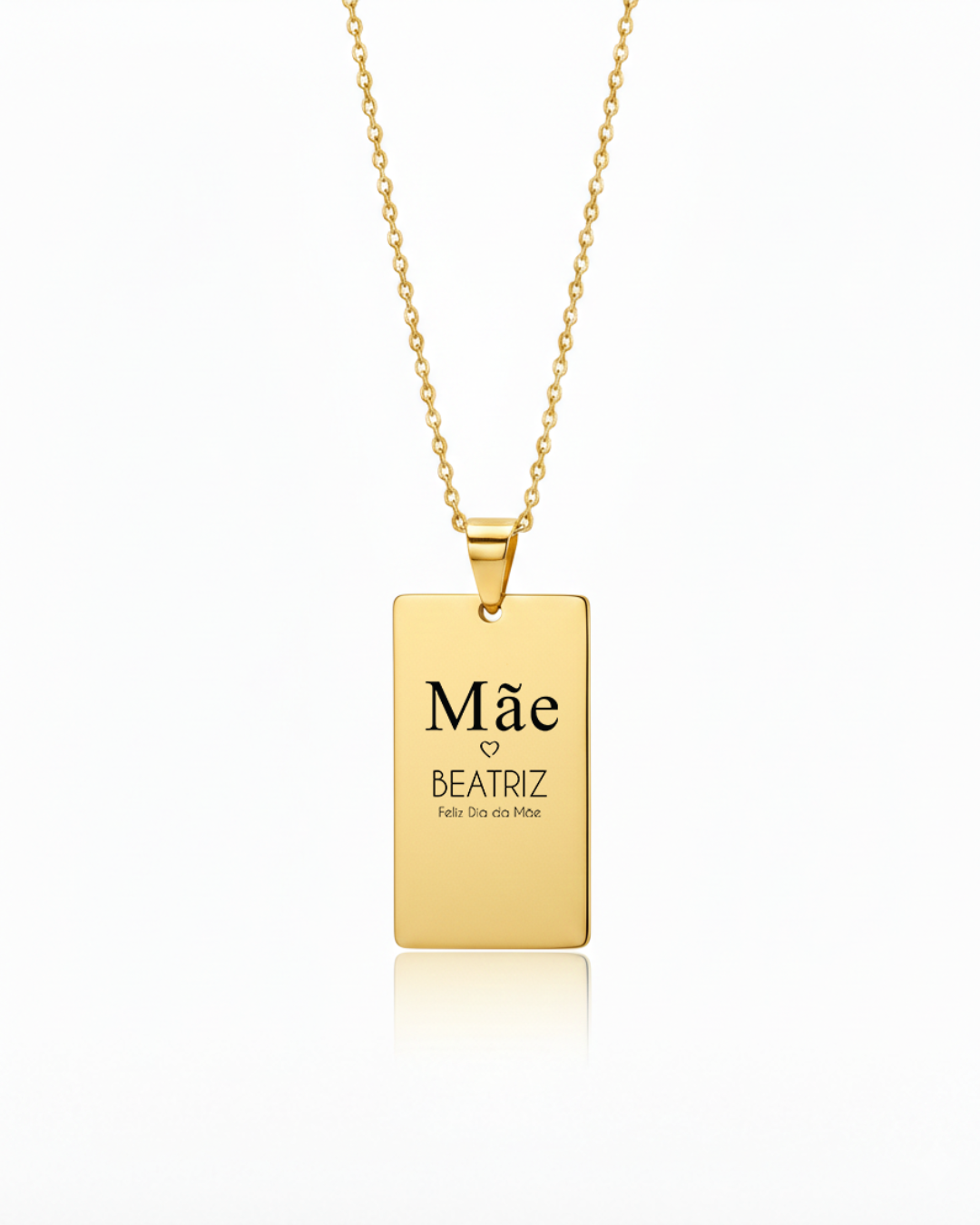 Colar Nascimento Personalizado para Pai/Mãe