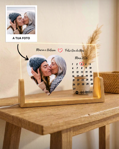 Lámpara Día Especial en el Calendario - Personalizado