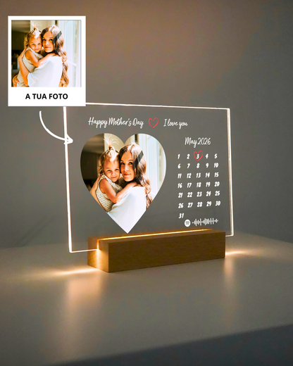 Lámpara Día Especial en el Calendario - Personalizado