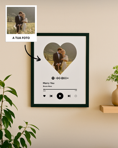 Custom Frame Spotify Player