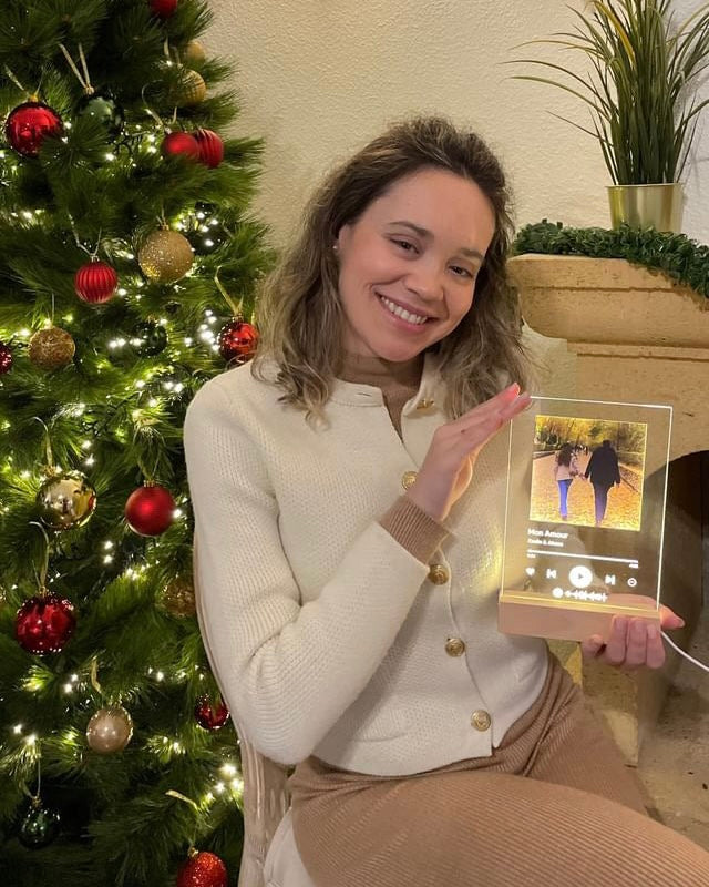 Lámpara Spotify Personalizable (Foto y Música)