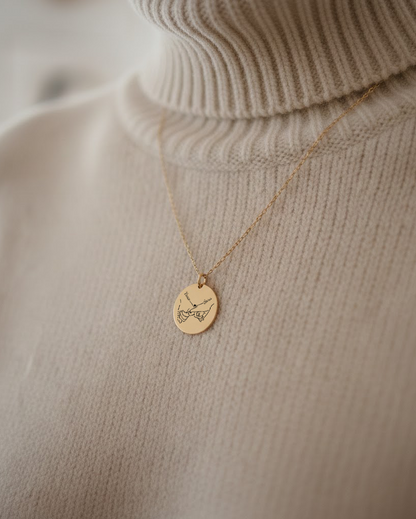 Colar Pinky Promise c/ Nomes Personalizado