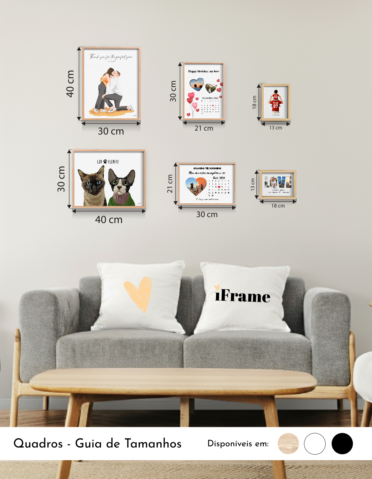 Custom Frame Football Team w/ Dad & Son