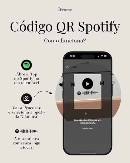 Lámpara Spotify Player Personalizable con Fotografía Completa