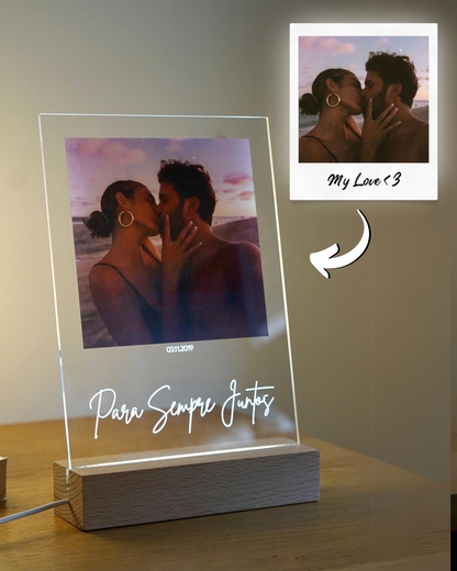 Custom Text with Photo Plaque